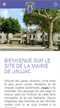 Mobile Screenshot of jaujac.fr